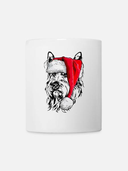 Santa BERGER PICARD Weihnachten Hunde Wilsigns - Tasse - Weiß