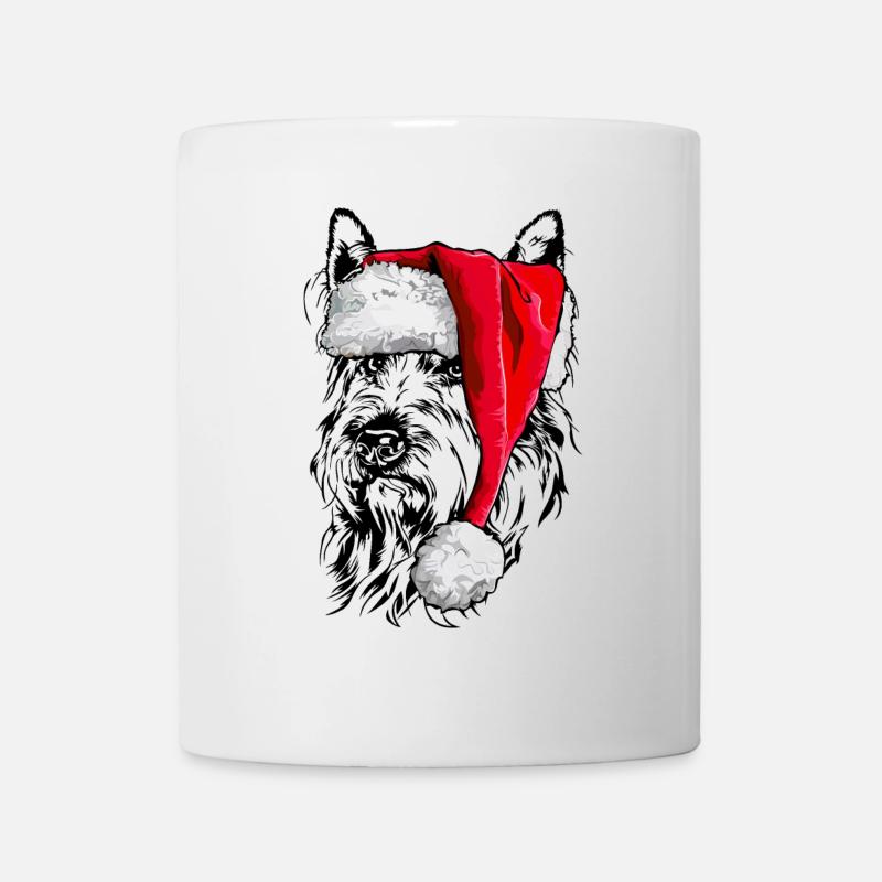 Santa BERGER PICARD Weihnachten Hunde Wilsigns - Tasse - Weiß