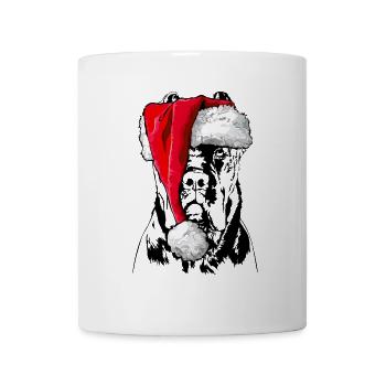 Santa CANE CORSO Christmas Dogs Dog Wilsigns - Mug - white - Front