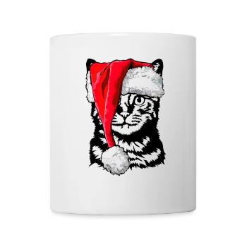Santa CAT Merry Christmas Cats Wilsigns - Mug - white - Front