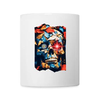 Crâne Pop Art - Mug blanc - blanc - Devant