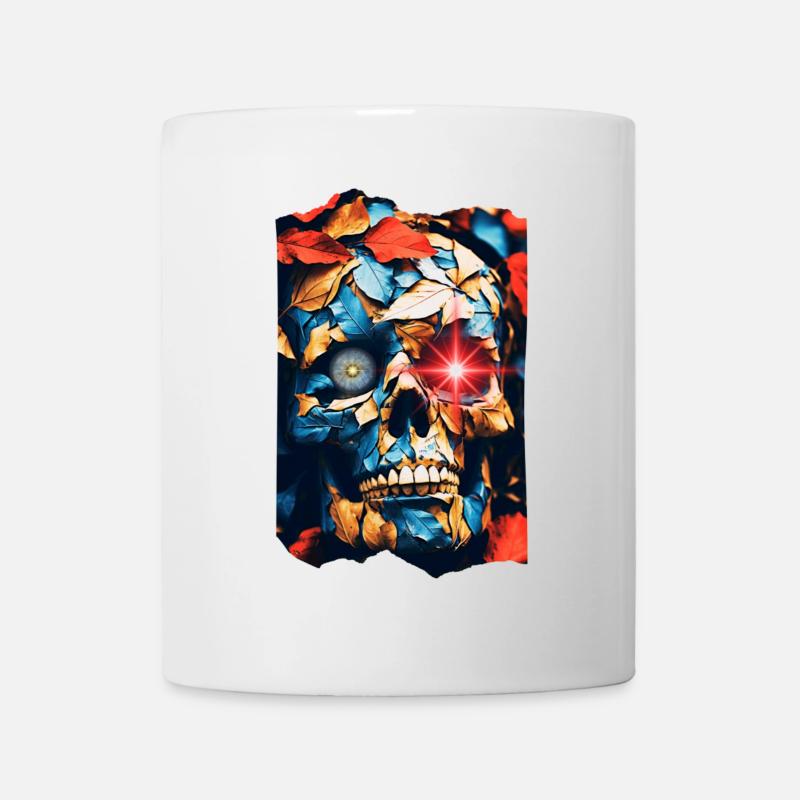 Crâne Pop Art - Mug blanc - blanc