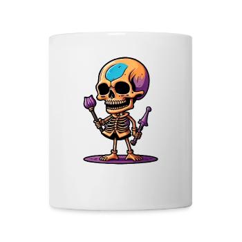 Skeleton - Mug - white - Front