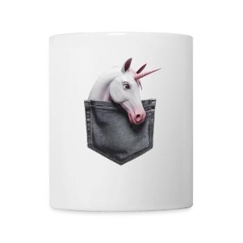 Einhorn - Tasse - Weiß - Vorne