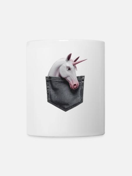 Einhorn - Tasse - Weiß