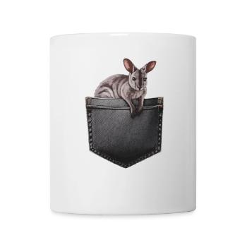 Wallaby - Tasse - Weiß - Vorne