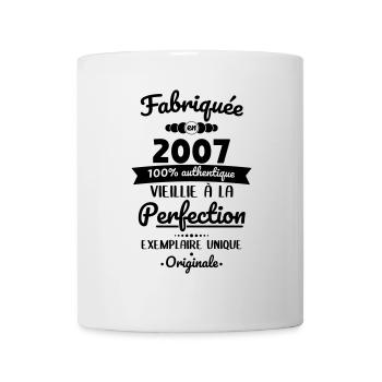 18 Year Anniversary - Made in 2007 Original - Mug - white - Front