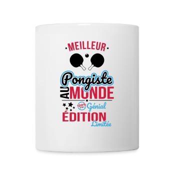 Best Table Tennis Player in the World - 100% Awesome - Mug - white - Front