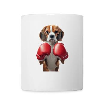 Beagle - Tasse - Weiß - Vorne