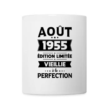 70th Anniversary - August 1955 Perfection - Mug - white - Front