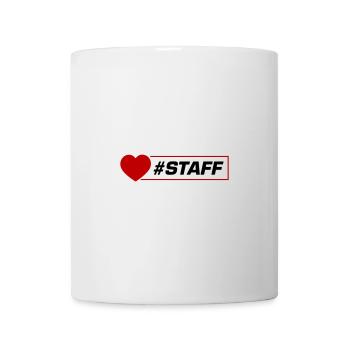 Staff Heart - Mug - white - Front