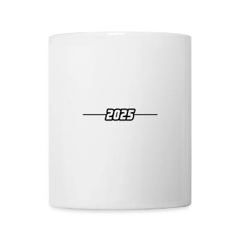 Ligne 2025 - Mug blanc - blanc - Devant