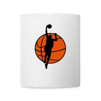 Basketball & Basketball Player - Mug - white - Front