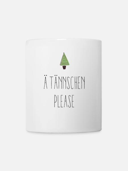 Ä Tännschen please - Tasse - Weiß