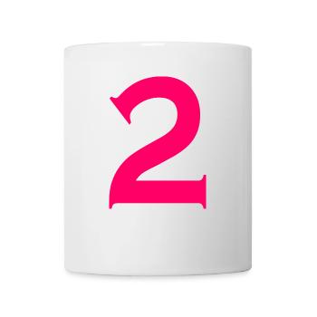 2 - Mug blanc - blanc - Devant