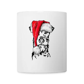 Santa Irish Terrier Christmas Dogs Wilsigns - Mug - white - Front