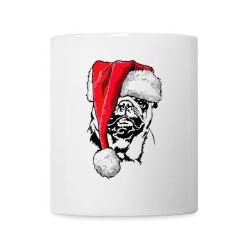 Santa Pug Christmas St. Nicholas Dogs Wilsigns - Mug - white - Front