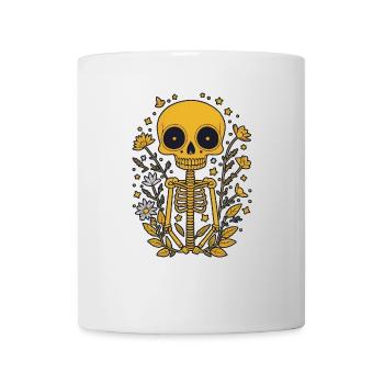 Skeleton - Mug - white - Front