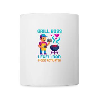 Grill Dad Mode Activated Grilling Father Gaming - Mug - white - Front