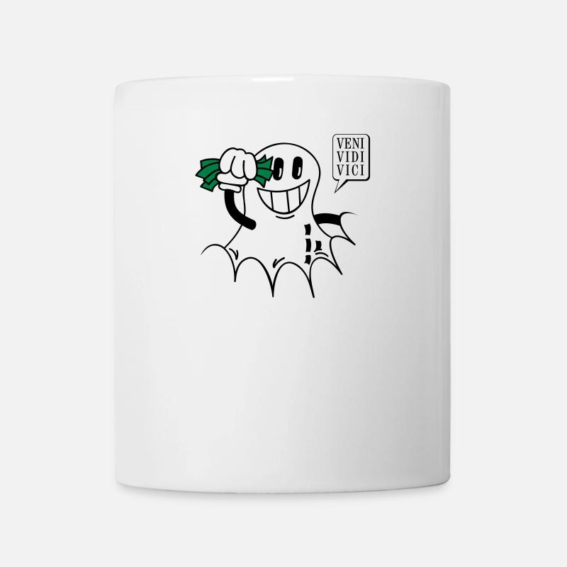Erdnuss mit Geldscheinen / peanut 'n money (3c) - Tasse - Weiß