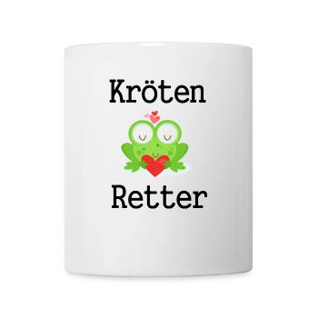 Kröten Retter - Tasse - Weiß - Vorne