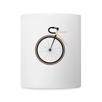 Bicycle Road Bike Mountain Bike Ladies Gift Idea - Mug - white - Front