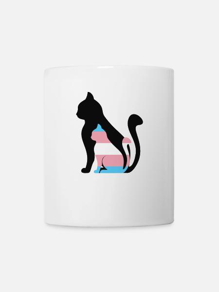 Trans Katzenbaby - Tasse - Weiß