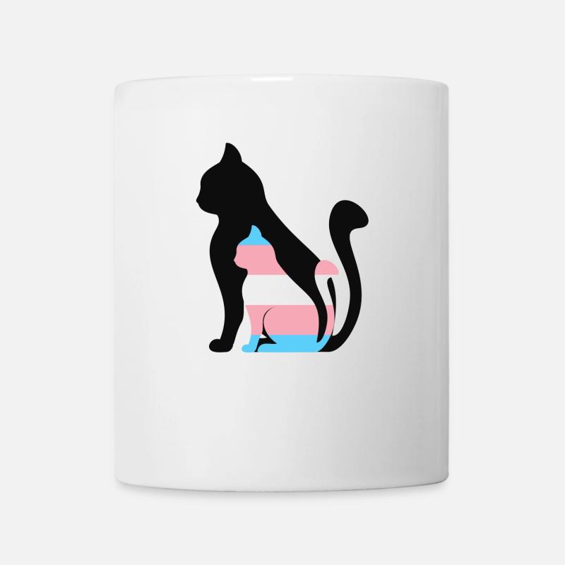 Trans Katzenbaby - Tasse - Weiß