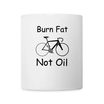 biking - Mug - white - Front