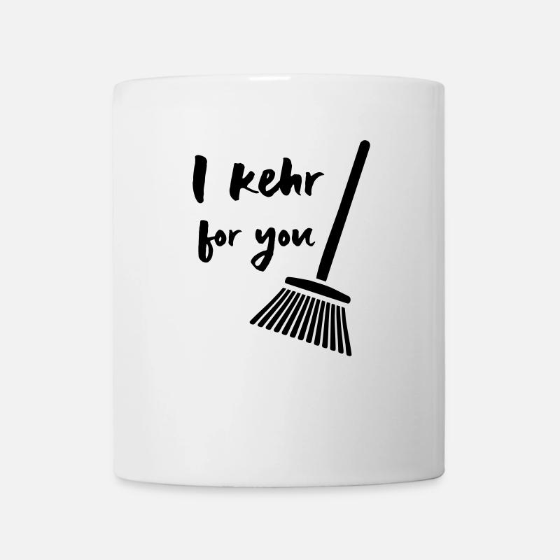 I kehr for you - Tasse - Weiß