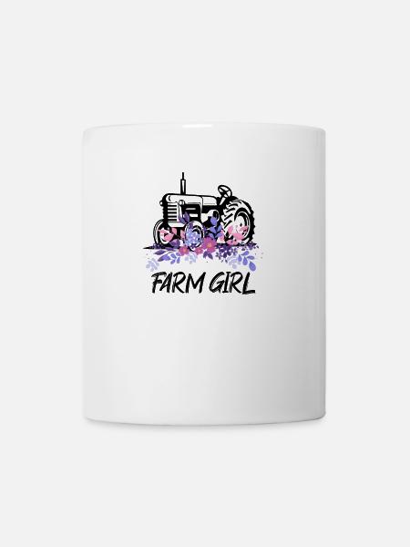 Farm Girl - Mug - white