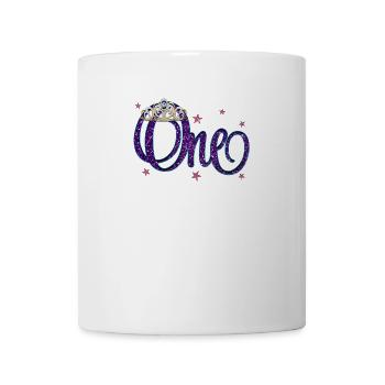 First Birthday Princess Crown - Mug - white - Front