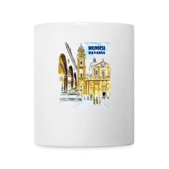 Munich Bavaria - Tasse - Weiß - Vorne