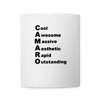 Camaro - Mug blanc - blanc - Devant