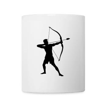 Archer Silhouette, Precise - Mug - white - Front