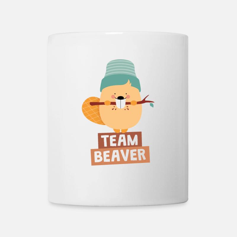 Équipe Beaver - Mug blanc - blanc