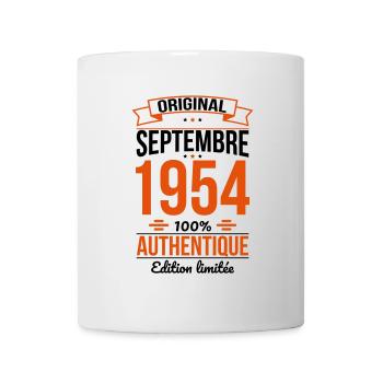 70. Jahrestag - Original - September 1954 - Tasse - Weiß - Vorne