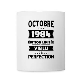 40th Anniversary - October 1984 Perfection - Mug - white - Front