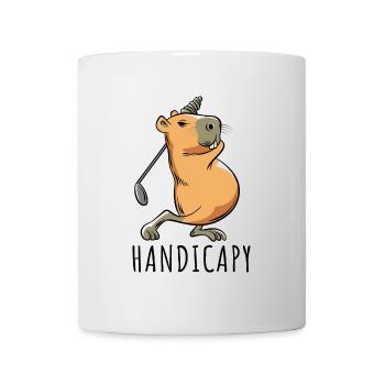 Capybara Golf Handicap - Handicapy - Tasse - Weiß - Vorne
