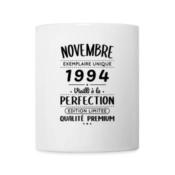 30th Anniversary - November 1994 Perfection - Mug - white - Front