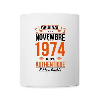 50. Jahrestag - Original - November 1974 - Tasse - Weiß - Vorne
