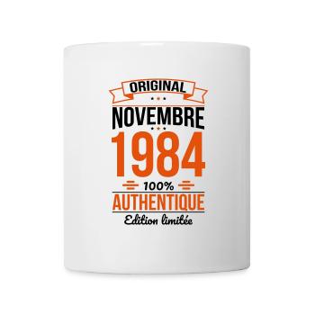 40. Jahrestag - Original - November 1984 - Tasse - Weiß - Vorne