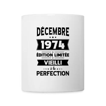 50th Anniversary - December 1974 Perfection - Mug - white - Front