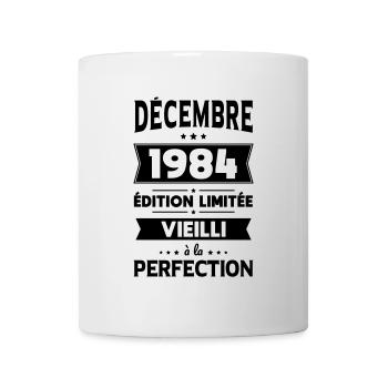 40th Anniversary - December 1984 Perfection - Mug - white - Front