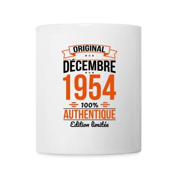 70. Jahrestag - Original - Dezember 1954 - Tasse - Weiß - Vorne