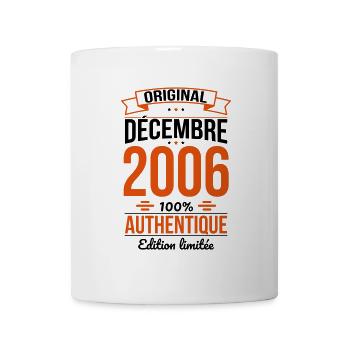 18th Birthday - Original - December 2006 - Mug - white - Front