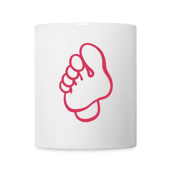 Foot - Foot Care - Podiatrist - Saying - Mug - white - Front