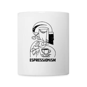 Espressionism - Espresso - Drinking Coffee - Mug - white - Front