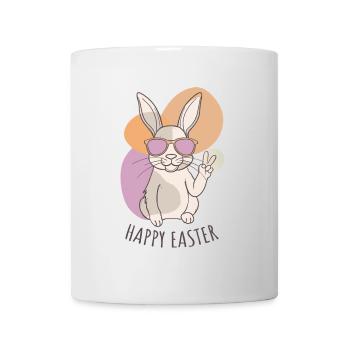 Happy Easter - Easter Bunny - Easter Egg - Gift - Mug - white - Front