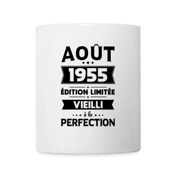70th Anniversary - August 1955 Perfection - Mug - white - Front